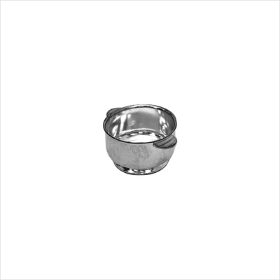 Topf silber Ø13cm_seite